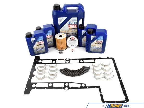 Packaged by Turner WPC-Treated Performance Rod Bearing Replacement Kit - S65 11427837997-KT