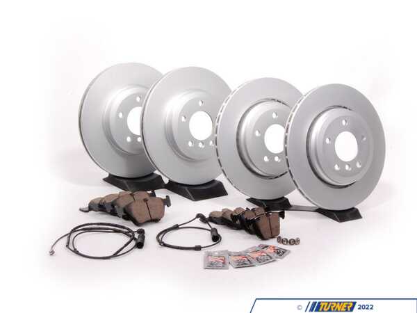 Packaged by Turner Front And Rear Brake Service Kit 34351164372-KT