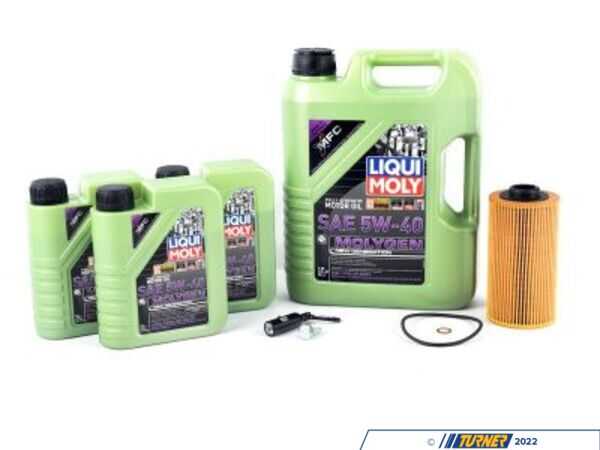 Packaged by Turner Liqui Moly Oil Change Kit M62OCILMGKT-KT