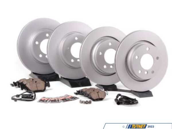 Packaged by Turner Front And Rear Brake Service Kit 34116761242-KT