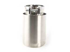 3.5" Universal Brushed Aluminum Swivel Exhaust Tip