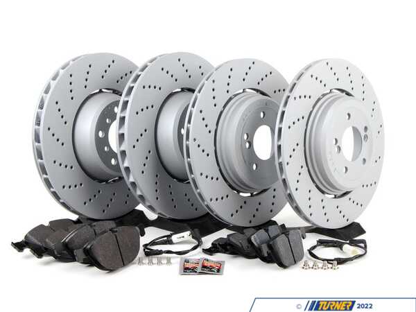 Packaged by Turner performance Front & Rear Brake Service Kit 34112282805-KT