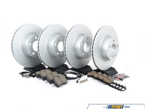 Packaged by Turner Front & Rear Brake Service Kit - F25 X3 F26 X4 34106787490-KT