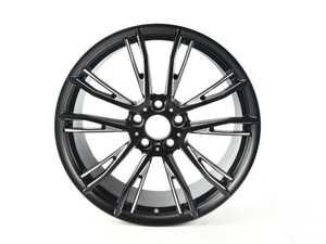Genuine BMW Disk Wheel, Light-Alloy, Bla - 36116862775