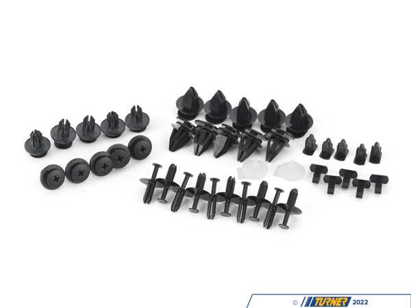 Assembled By ECS JCW Side Skirt Hardware Kit - Each Side 07131480419hKT