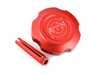 Vargas Turbo Technologies VTT Billet Power Steering Cap - Red - BMW E30 E36 E46 E9X, N20/52/54/55 S55 VTTPSCAPRED1 View 4
