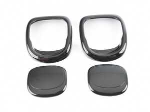 Front Seat Release Handle Covers Gloss Black - Set Of 4 