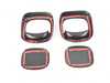 ECS Front Seat Release Handle Covers Gloss Black - Set Of 4  BM126-MI14BK-9 View 2