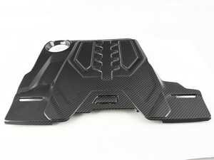 S63 Gloss Carbon Fiber Engine Cover - F90 M5