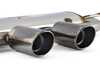 Supersprint VW GOLF V GTI 2.0 TSi (200 Hp) '05 -> '08 (For GOLF V R32 Rear bumper) Rear exhaust OO100 "Black" 889336 View 3