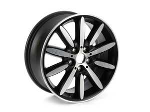Genuine MINI Black Silver Wheel - 36116855112