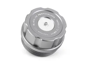 BMW Gray Filter Housing Cap - Blackline Performance Edition Oil 