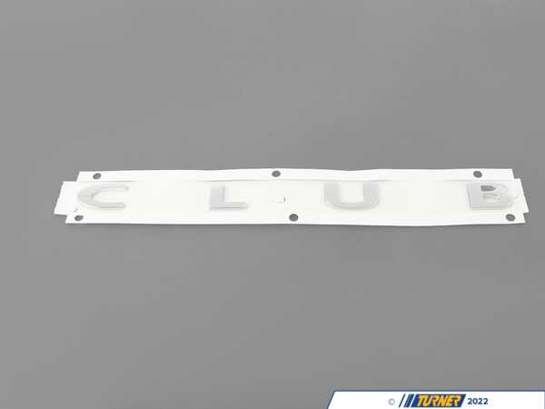 Genuine MINI Genuine MINI Lettering Left - 51147376043 - (NO LONGER AVAILABLE) 51147376043