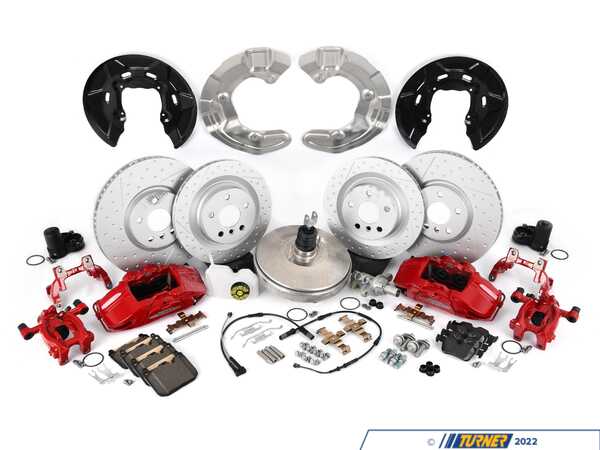 Genuine MINI JCW 4 Piston Sport Brake Kit Retrofit - Priced As Kit F54 34112360181