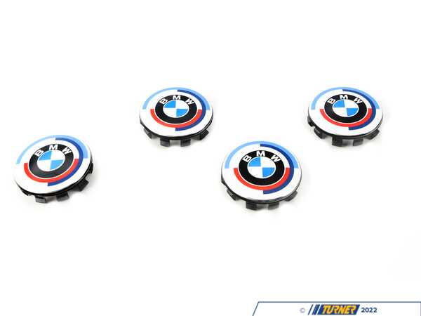 36125A57484 - 50th Anniversary Roundel Center Cap Kit (5x112
