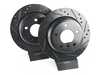ECS BMW E9X Rear Drilled & Slotted Brake Rotors V5 - Set (300x20) 34216864901-XS View 1