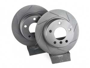 Rear V5 Slotted Brake Rotors - Set (280x10)