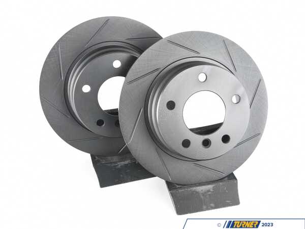 ECS Rear V5 Slotted Brake Rotors - Set (280x10) 34216794305-S