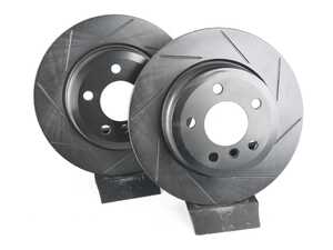 Rear V5 Slotted Brake Rotors - Set (320x20)