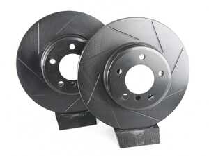Front V5 Slotted Brake Rotors - Set (324x30)