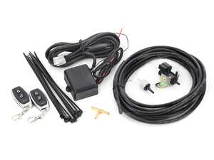 Remote Key Fob Switch Set & Exhaust Valve Installation Kit (Single Valve)