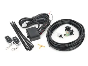Remote Key Fob Switch Set & Exhaust Valve Installation Kit (Single Valve)