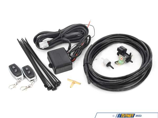 ECS Remote Key Fob Switch Set & Exhaust Valve Installation Kit (Single Valve) 591209-03KT