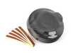 ECS Carbon Fiber Gas Cap Cover 51712457412CF View 1