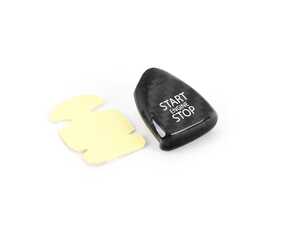 Carbon Fiber Start / Stop Toggle Cover - Black/Gray