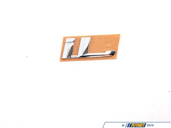 Genuine BMW Genuine BMW Emblem Adhered Rear "Il" - 51148136273 - E38 51148136273