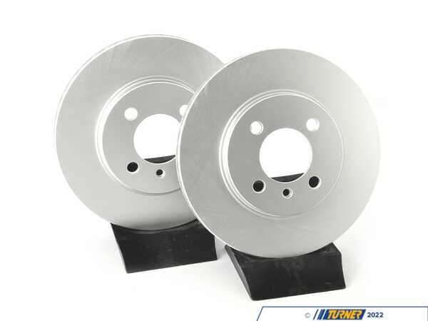 ECS Front V5 Plain Brake Rotors - Set (260x22) 34111160915-P