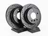 ECS Rear V5 Drilled & Slotted Brake Rotors - Set (276x19) 34216864903-XS View 1