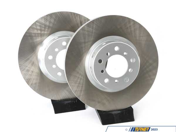 ECS Front V5 Plain Brake Rotors - Set (345x32) 34112229527-P