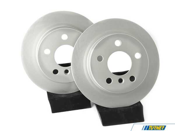 ECS Rear V5 Plain Brake Rotors - Set (259x10) 34216799383-P