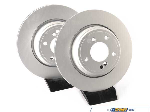 ECS Rear V5 Plain Brake Rotors - Set (328x20) 34212229379-P