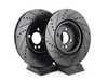 ECS MINI R5X Front V5 Drilled & Slotted Brake Rotors - Set (316x22) 34116855781-XS View 3