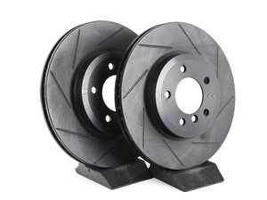 Front V5 Slotted Brake Rotors - Set (325x25)