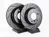 ECS Rear V5 Drilled & Slotted Brake Rotors - Set (294x19) 34216864056-XS View 1