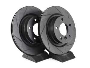 Rear V5 Slotted Brake Rotors - Set (300x20)