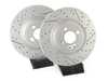 ECS MINI Front V5 Drilled & Slotted Brake Rotors - Set (316x22) 34116855782-DS View 1