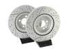 ECS MINI Front V5 Drilled & Slotted Brake Rotors - Set (316x22) 34116855782-DS View 3