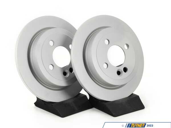 ECS Rear V5 Plain Brake Rotors - Set (259x10) 34216774987-P