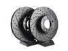 ECS Front V5 Drilled & Slotted Brake Rotors - Set (324x30) 34116757747-XS View 1