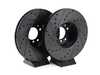 ECS Front V5 Drilled & Slotted Brake Rotors - Set (324x30) 34116757747-XS View 3