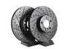 ECS Front V5 Drilled & Slotted Brake Rotors - Set (348x30) 34116868938-XS View 1