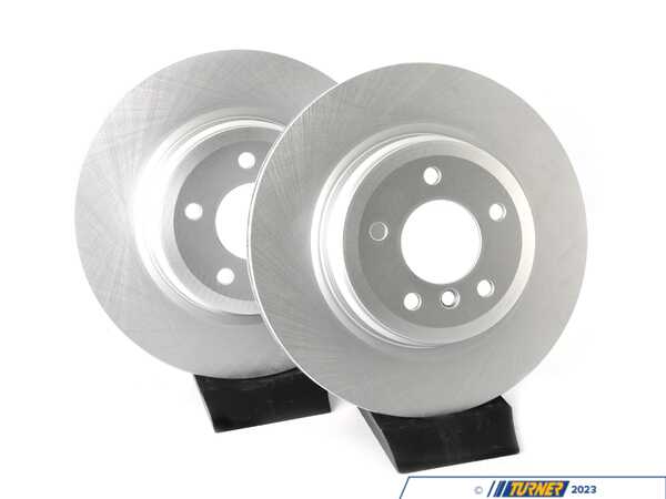 ECS Rear V5 Plain Brake Rotors - Set (336x22) 34216855004-P