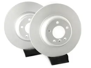Front V5 Plain Brake Rotors - Set (348x30)