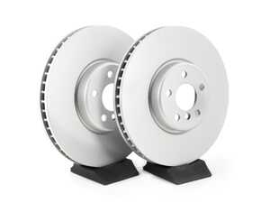 ECS Front V5 Plain Brake Rotors - Set (348x36)
