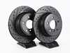 ECS Rear V5 Drilled & Slotted Brake Rotors - Set (320x20) 34216864053-XS View 1