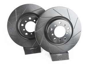 ECS Front V5 Slotted Brake Rotors - Set (325x28)